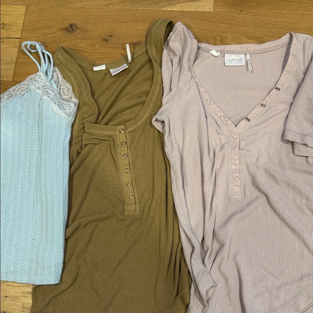 Out From Under / Urban Outfitters Set of 3 Tops